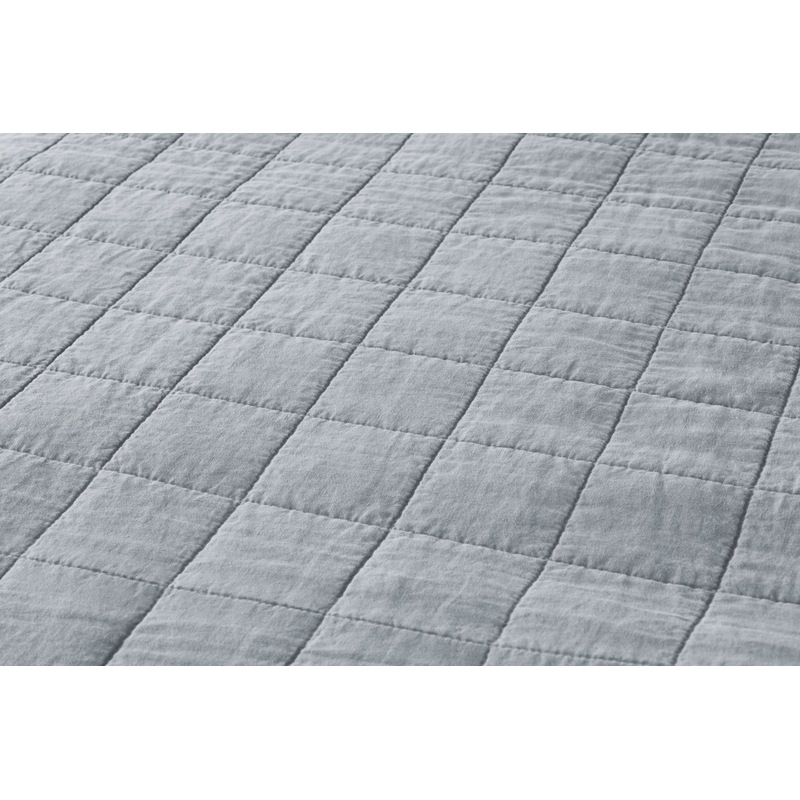 Buy Sheridan Abbotson Belgian Linen Bed Cover Pewter MyDeal