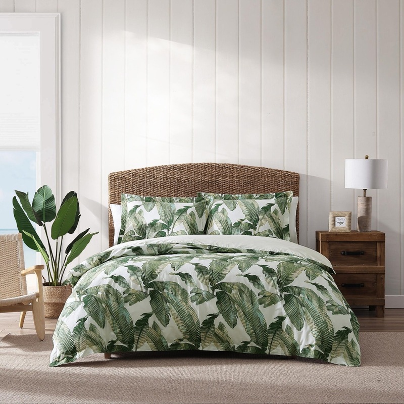 Buy Tommy Bahama Fiesta Palms Printed Quilt Cover Set-Green - MyDeal