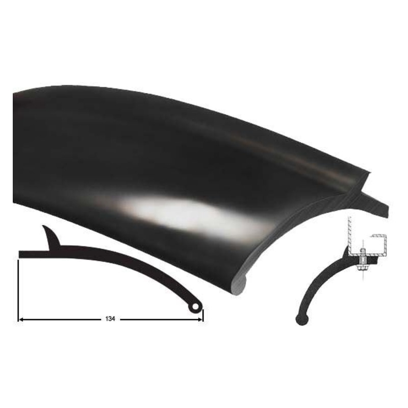 Buy 125mm Rubber Wheel Arch Flares 4 Wheel Set MyDeal