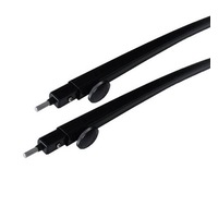 Aussie Traveller Curved Roof Rafter CRR-2 Black Pair