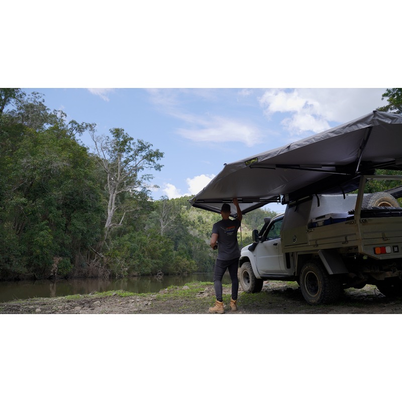 Buy Bushwakka Extreme 270 Darkness (Passenger Side Awning) MyDeal