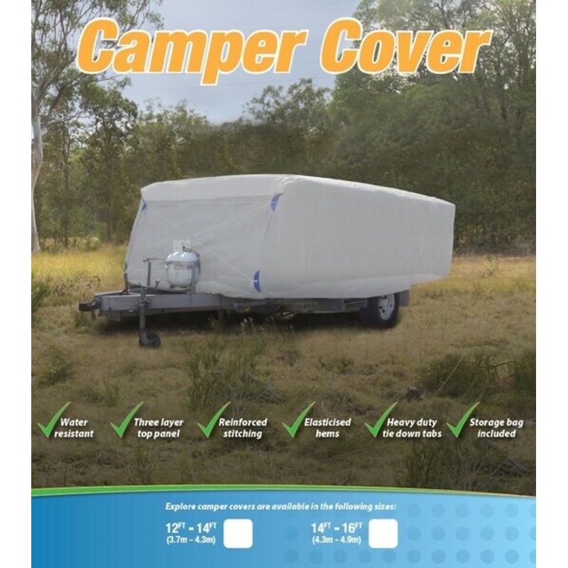 Buy Explore Camper Trailer Cover 4.24.8m (1416') MyDeal