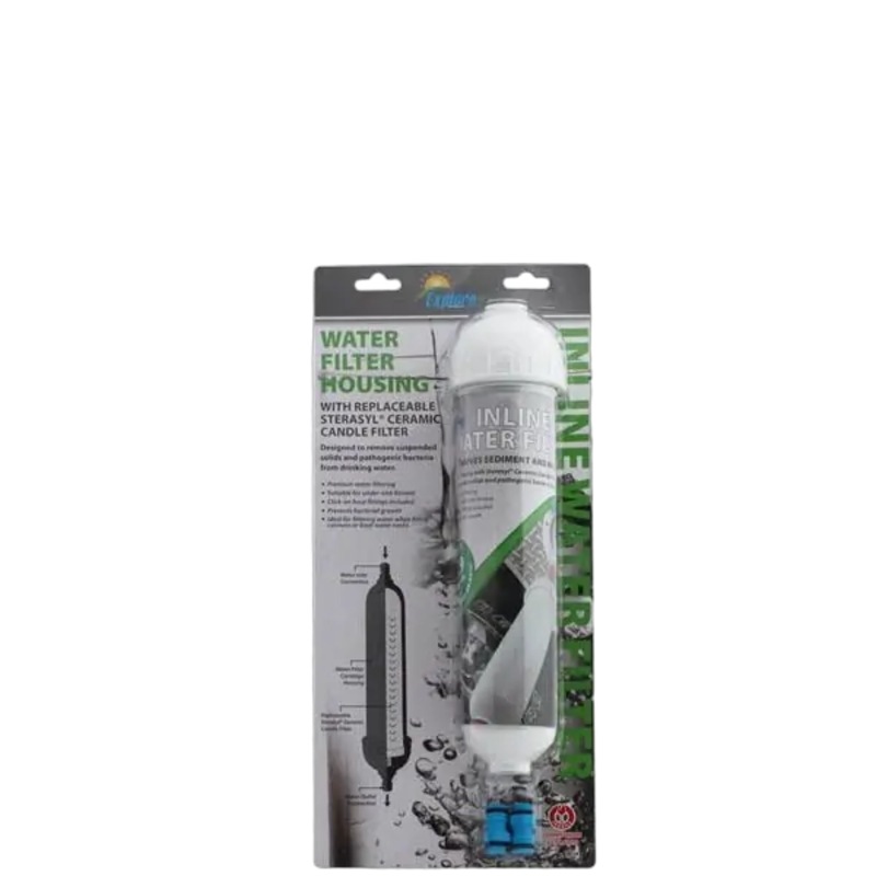Buy Explore Inline Water Filter Housing With Replaceable Filter MyDeal