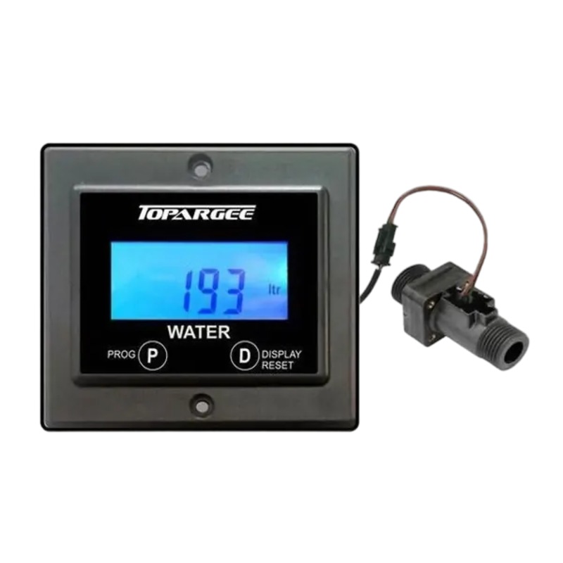 Buy H2FFM Flush Mount RV Water Tank Gauge MyDeal