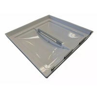 Jensen Hatch 14 x 14" CP-White Lid Only T/S Old Type"