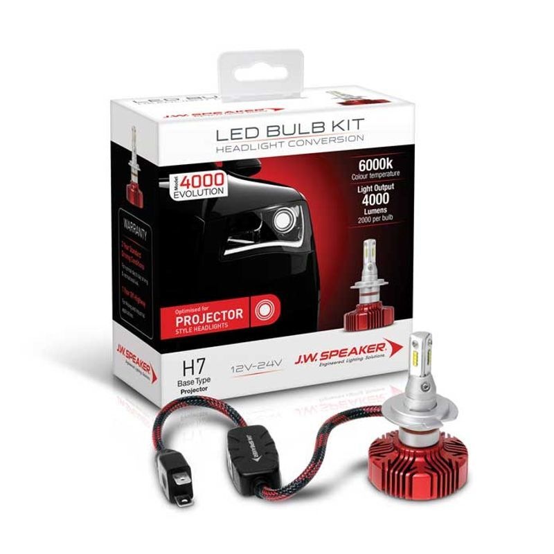 Buy JW Speaker Led H7 Headlight Kit MyDeal