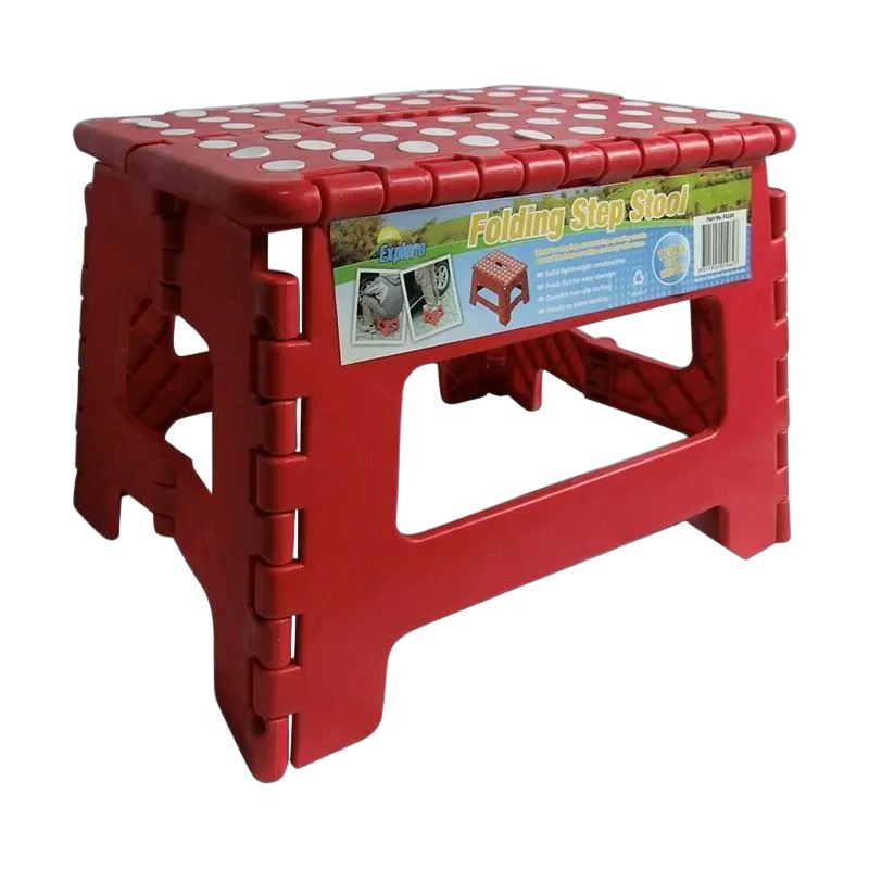 Buy Plastic Folding Step Stool MyDeal