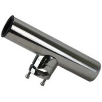Rod Holder Clamp On Stainless Steel 32mm Tube Blister