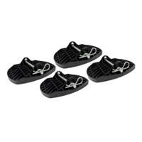 Aussie Traveller Stabiliser Feet w/ Pins 4PK