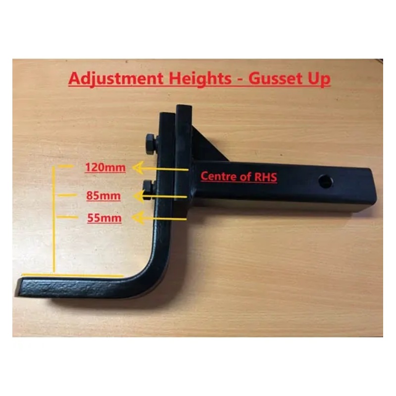 Buy Tow Bar Tongue 50mm 305.5mm Hole Length 165mm Drop Adjustable 35