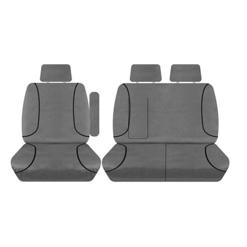 Buy Tuff Terrain Canvas Grey Seat Covers to Suit Ford Transit VO Van