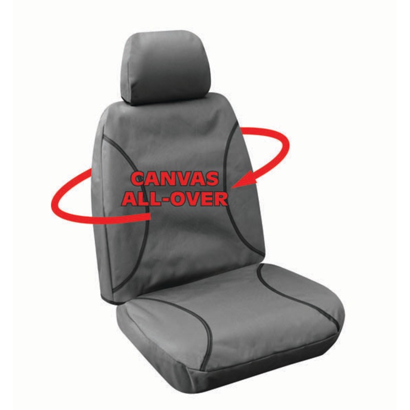 Buy Tuff Terrain Canvas Seat Covers to Suit Toyota Hilux SR SR5 Dual
