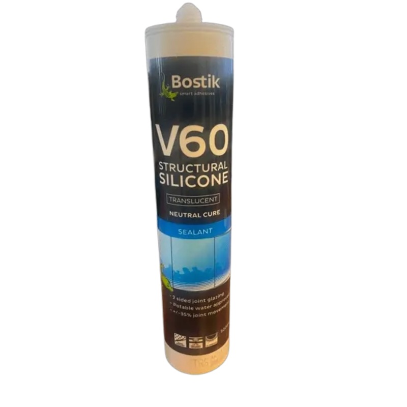 Buy V60 Clear Silicone Sealant Non Acetic 300gm Tube. 309470 / 30804561