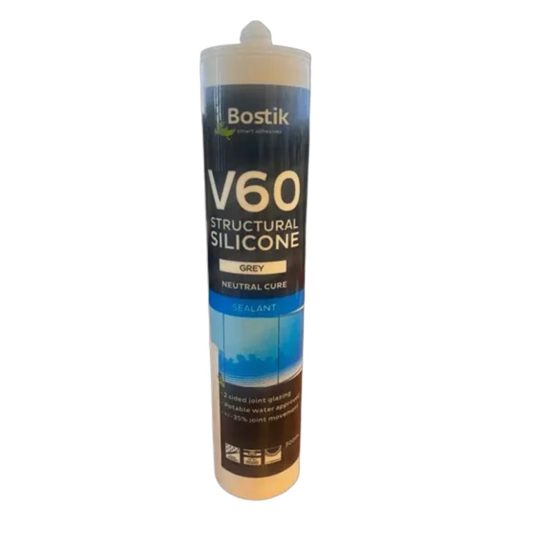 Buy V60 Silicone Sealant Non Acetic 300gm Tube Grey.315670 / 30840214