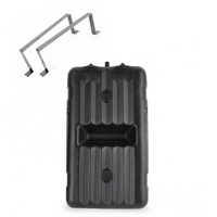 Water Tank 59L 1/2bsp High Density Polyethene plus Brackets