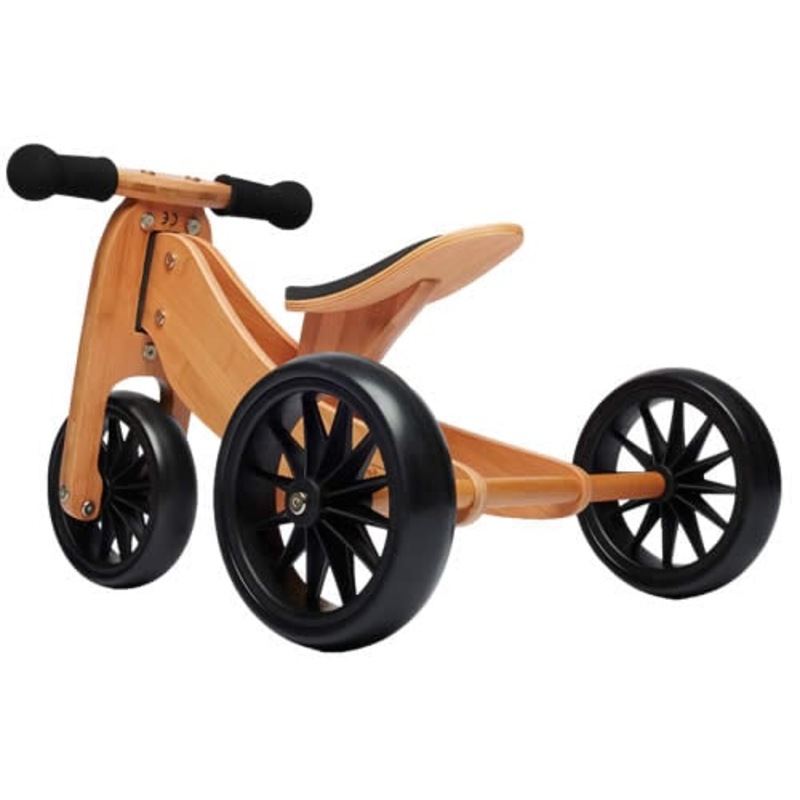Buy Kinderfeets Bamboo Tiny Tot Trike and Balance Bike MyDeal