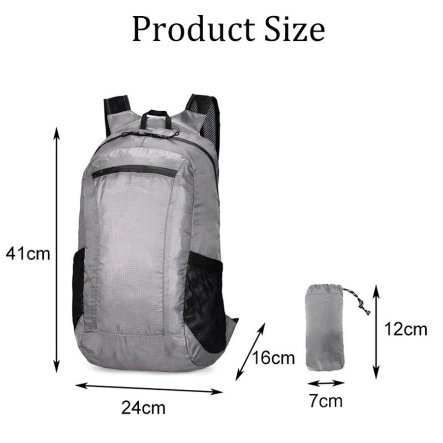 Nevenka 16L Ultra Lightweight Water Resistant Backpack for Hiking-BaoLan