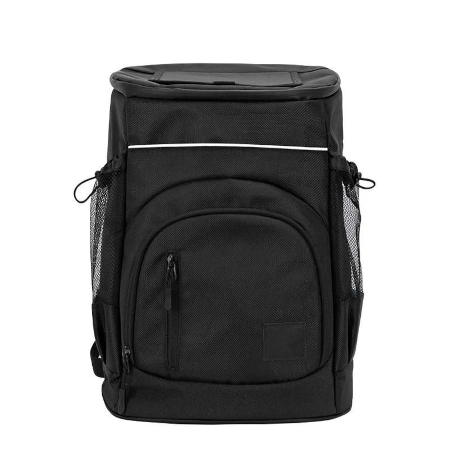 Nevenka 30L Cooler Backpack Insulated Bag Leakproof Collapsible for Camping-Black
