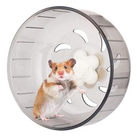 Nevenka 5.1 Inch Silent Hamster Wheel Exercise Running Wheel-Gray