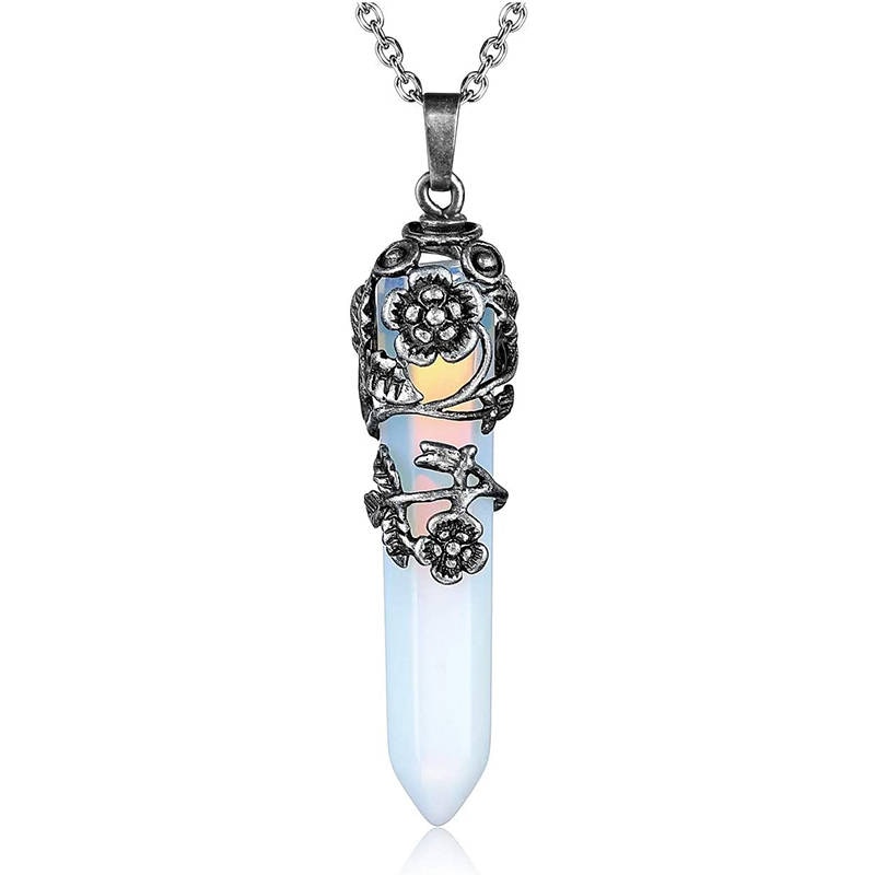 Opalite crystal deals necklace