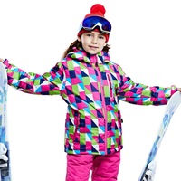 Nevenka Boys Girls Waterproof Ski Jacket Fleece Lined Warm Winter Coat with Detachable Hood-09