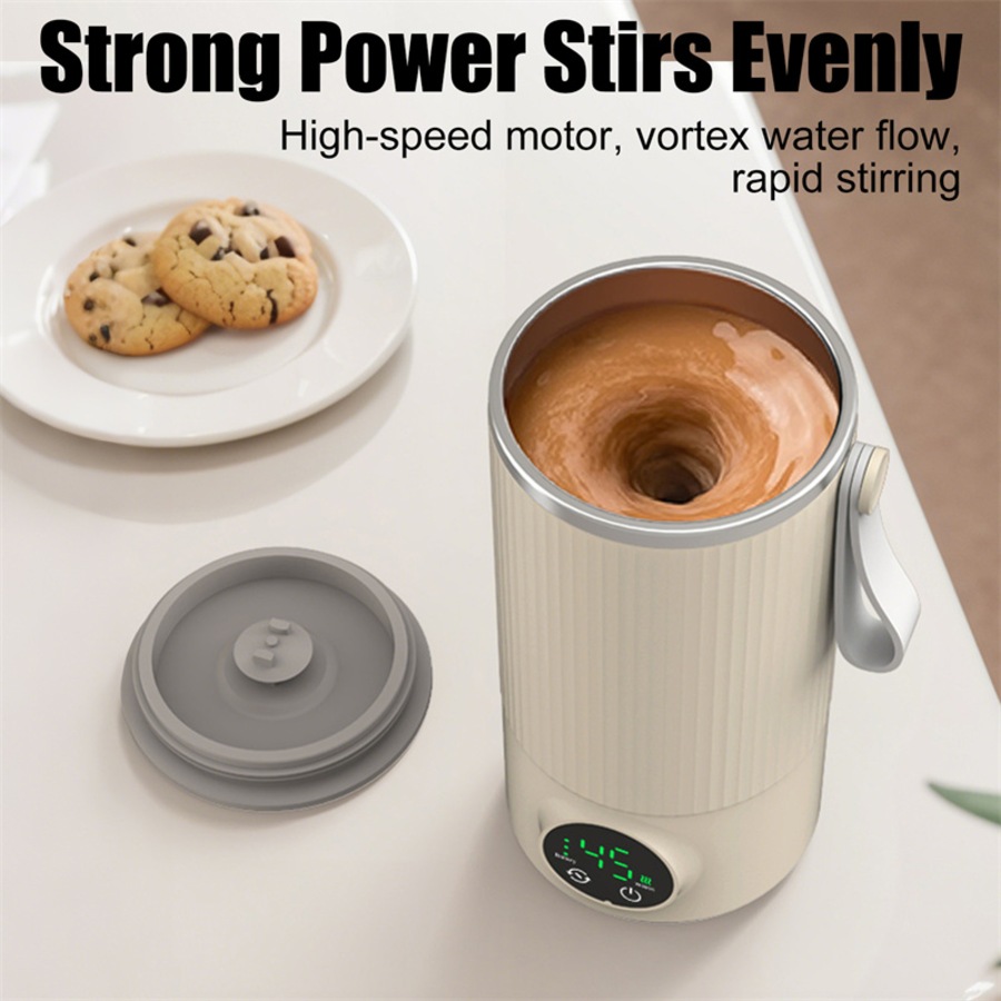 Nevenka Electric Milk Warmer Mixer Cordless Portable Fast Heating Keep Warm for Coffee