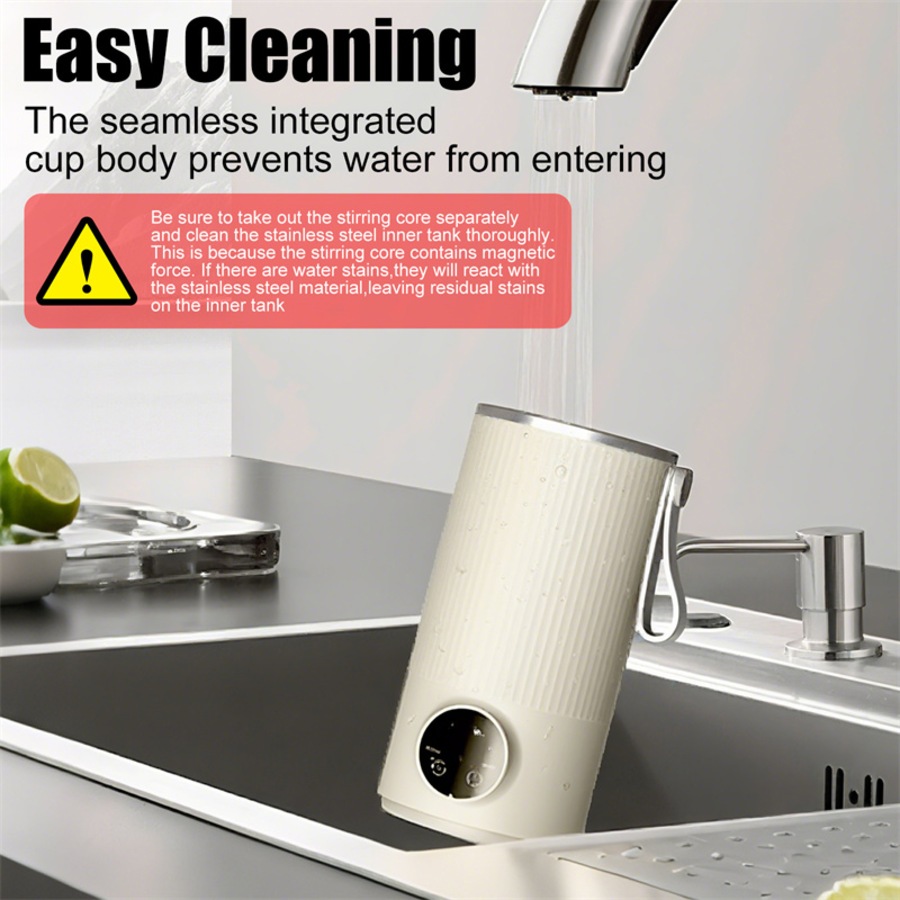 Nevenka Electric Milk Warmer Mixer Cordless Portable Fast Heating Keep Warm for Coffee