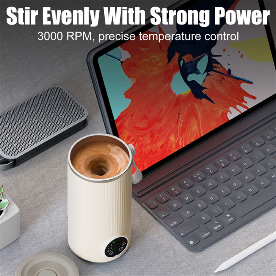 Nevenka Electric Milk Warmer Mixer Cordless Portable Fast Heating Keep Warm for Coffee