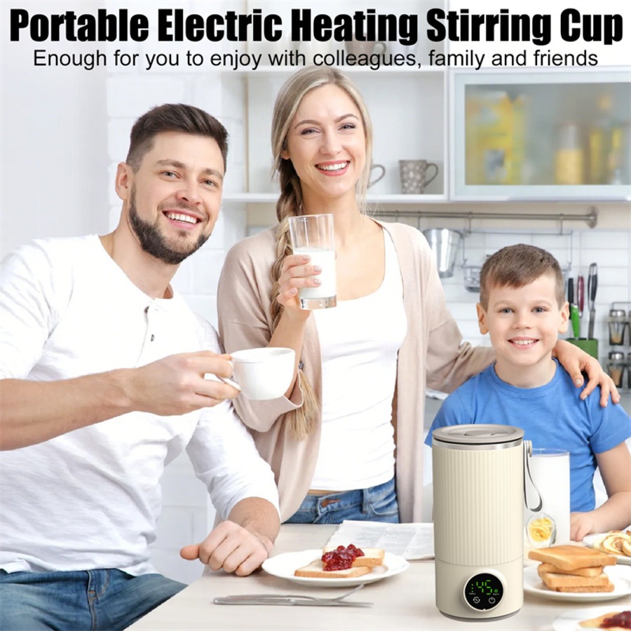 Nevenka Electric Milk Warmer Mixer Cordless Portable Fast Heating Keep Warm for Coffee