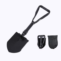 Nevenka Folding Shovel with Wood Saw Edge Entrenching Tool for Camping