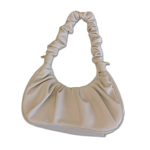 Nevenka Gabbi Bag Vegan Leather Vintage Hobo Handbag Fashionable for Women-White