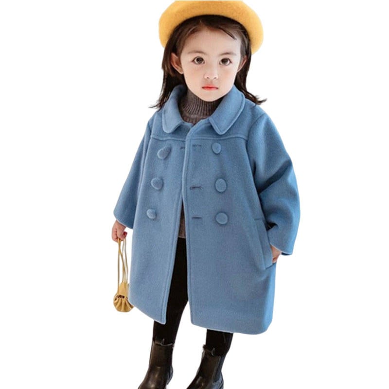 Children's dress clearance coats with hats