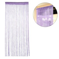 Nevenka Home Decor Sequin Curtain for Doorway 37x79 inch Hanging-Purple