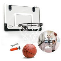 Nevenka Indoor Mini Basketball Hoop Set Toy Gifts for Kids Boys Teens