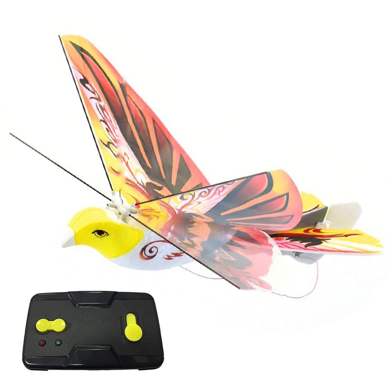 Buy Nevenka Kids Flying Remote Control Bird Toy with Bionic Flapping WingsOrange MyDeal