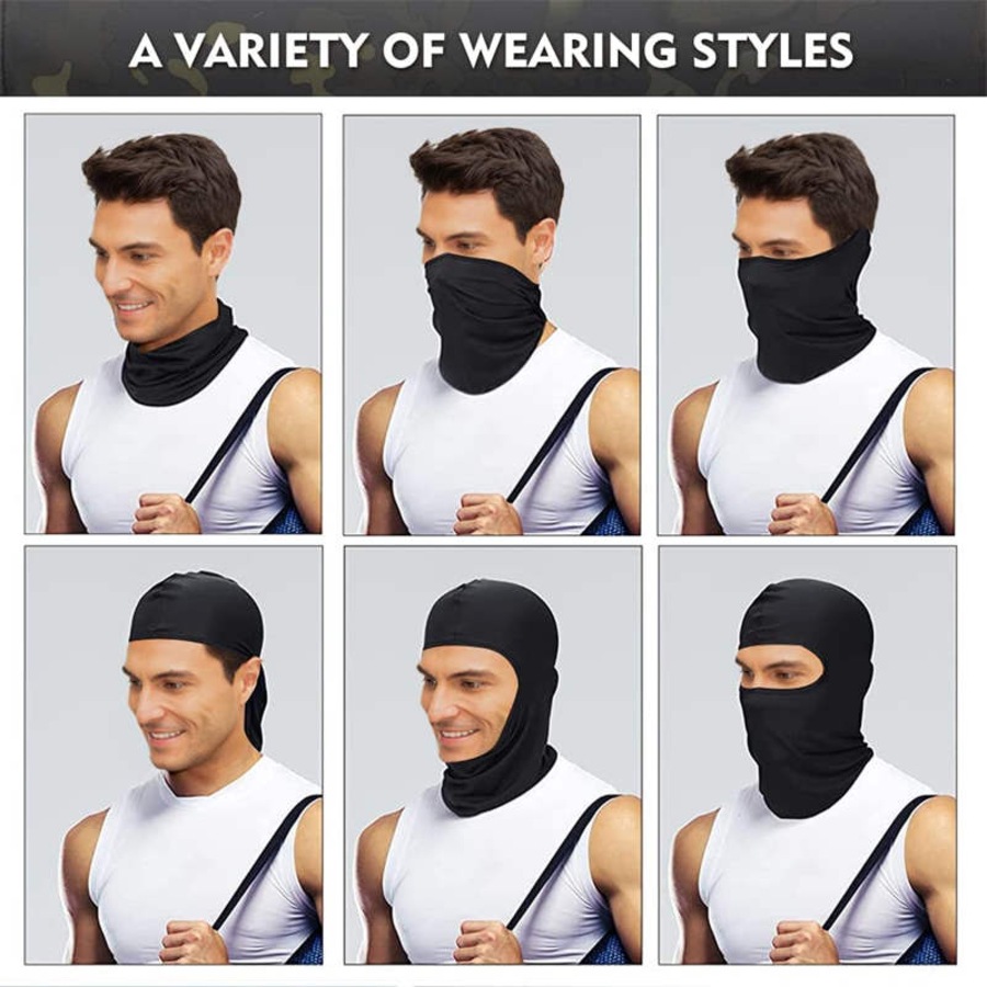 Nevenka Military Camo Face Mask Balaclava Hood Headwear for Men Women Tactical Training-1