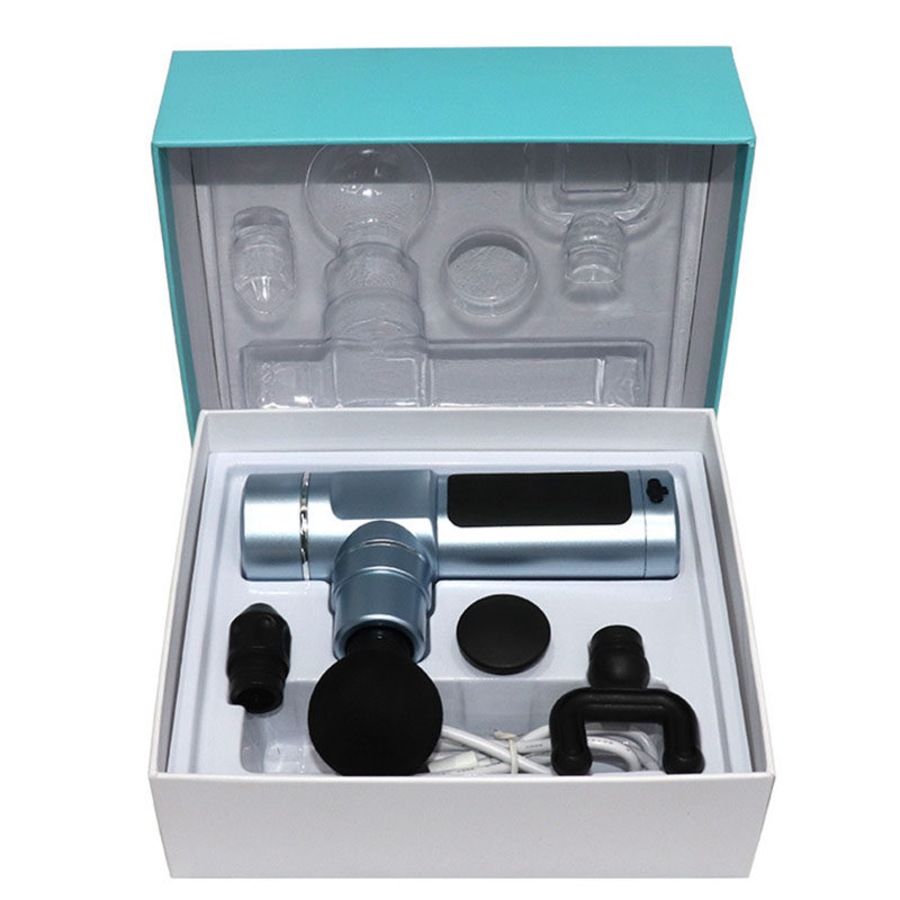 Nevenka Muscle Massage Gun Super Quiet with 4 Heads & 2 Modes for Pain Relief