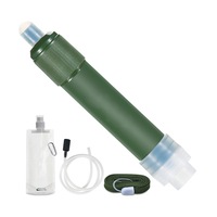 Nevenka Personal Water Filter Straw Mini Water Purifier for Hiking