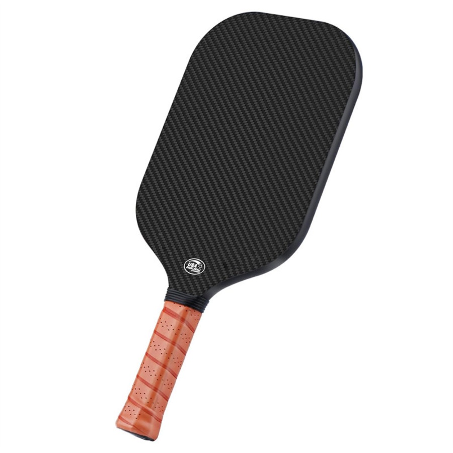Nevenka Pickleball Paddle Edgeless Style 3K Raw Carbon Fiber Surface CFS High Grit Spin 16MM Polypropylene Honeycomb Core