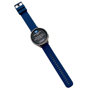 Nevenka Sports Watch Strap Wave Pattern for Samsung Gear S2 Huawei Watch GT-DarkBlue