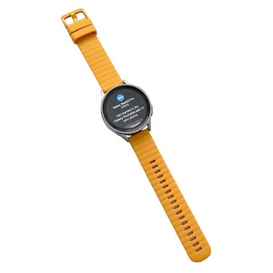 Nevenka Sports Watch Strap Wave Pattern for Samsung Gear S2 Huawei Watch GT-Orange
