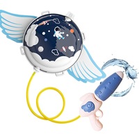Nevenka Water Gun Backpack Cartoon Angel with Large Capacity Tank for Outdoors Pool Bath Toys-Starry