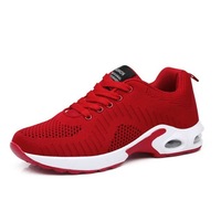 Nevenka Women Casual Shoes Lightweight Athletic Walking Sneakers-Red