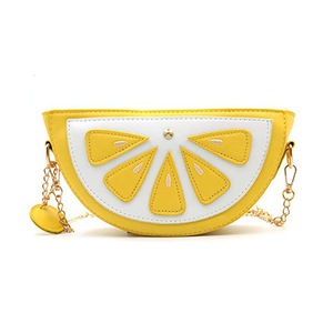 Nevenka Women Shoulder Bag Cute Pineapple Shape Mini Bag-Orange