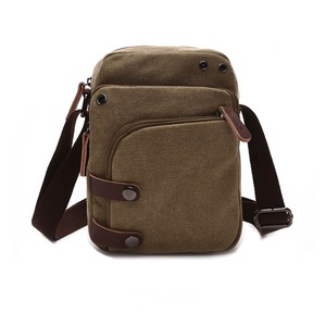 Nevenka Women Small Canvas Crossbody Bag Cell Phone Travel Shoulder Bag-Khaki