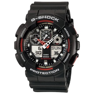 G-Shock Digital & Analogue Watch GA100-1A4 / GA-100-1A4