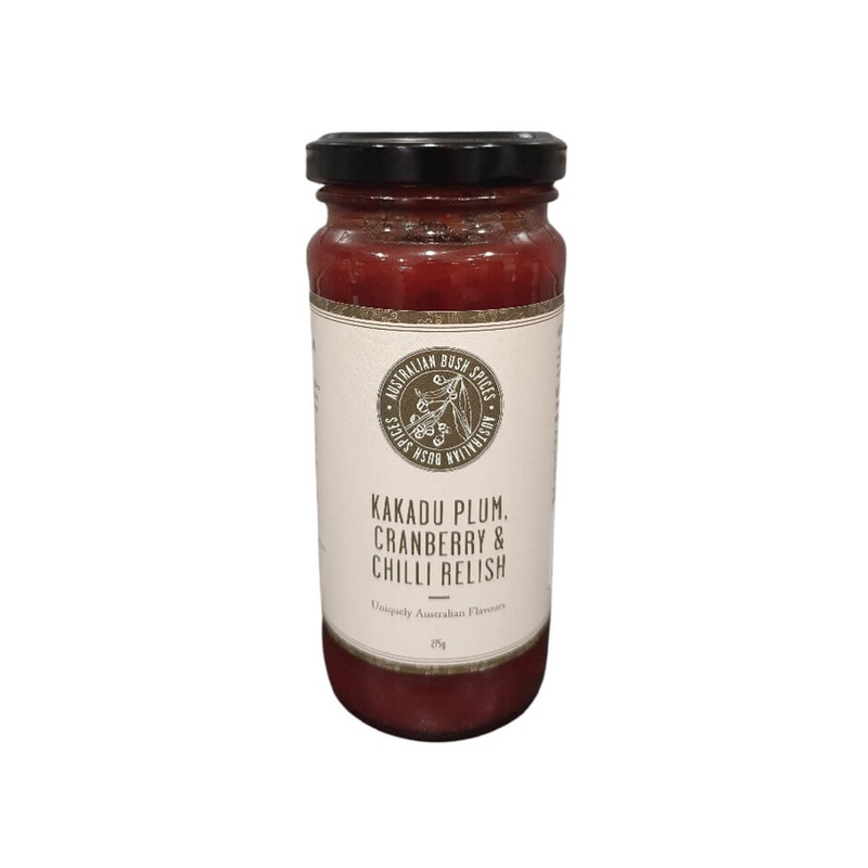 Buy Australian Bush Spices Kakadu Plum Cranberry Chilli Relish MyDeal