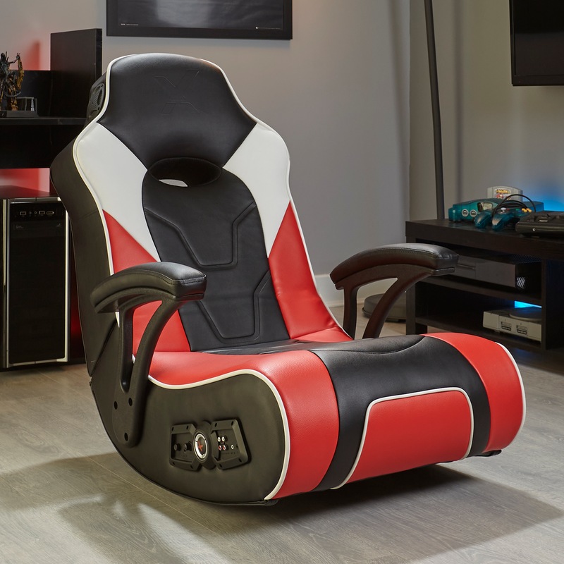 Buy X ROCKER GFORCE SPORT 2.1 AUDIO GAMING CHAIR RED MyDeal