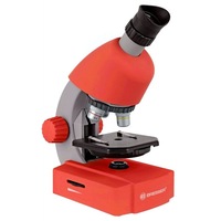 Bresser Junior 40x-640x Microscope - Red