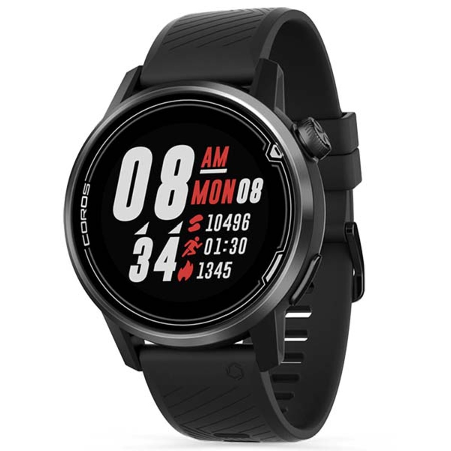 Coros Apex Premium GPS MultiSport Watch 42mm (Black)